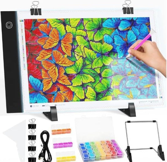 Quick Sense A4 NFC LED Tracing Light Box, Dimmable Touch-Control