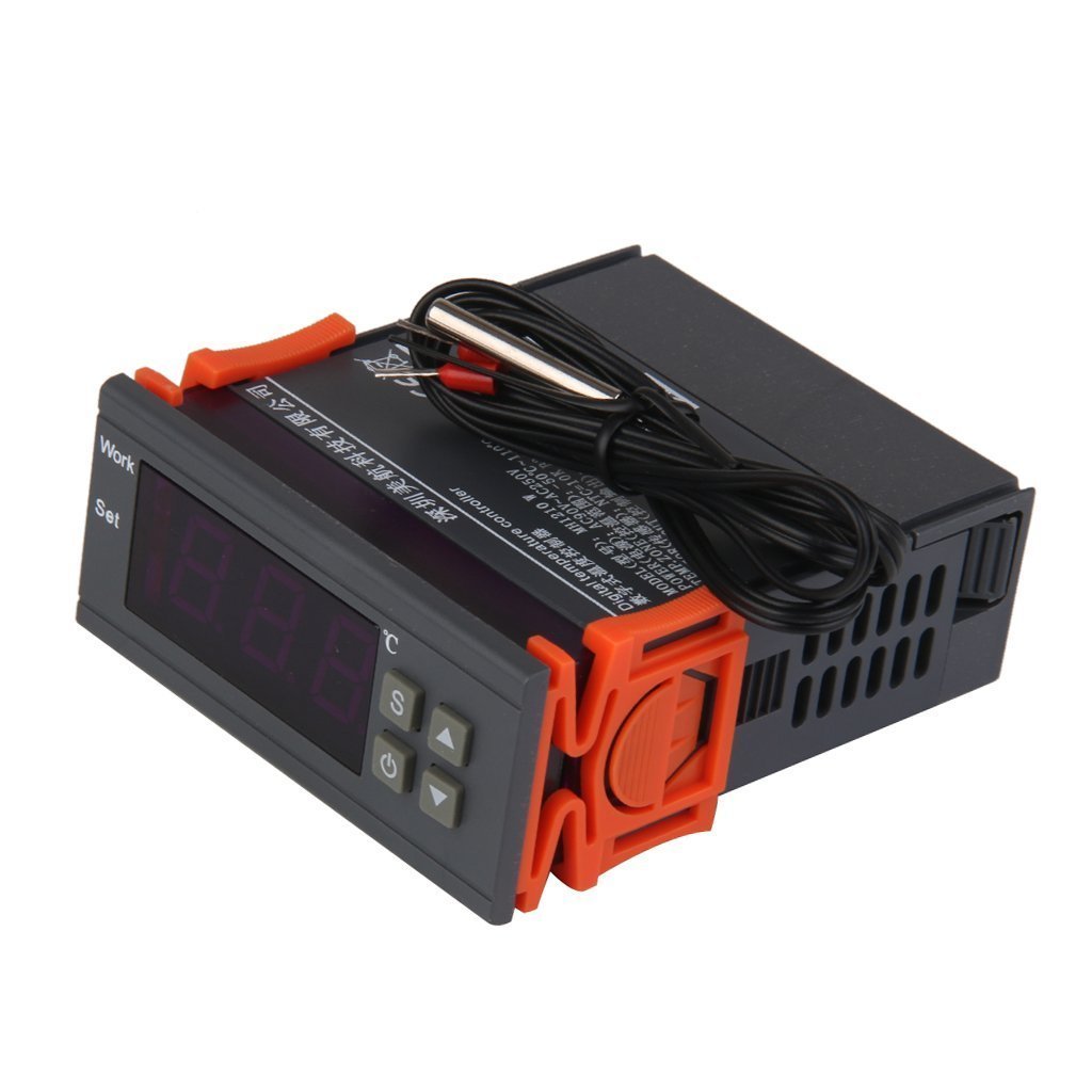 Quick Sense Digital Temperature Controller Thermostat Dual-Relay 220V Precision