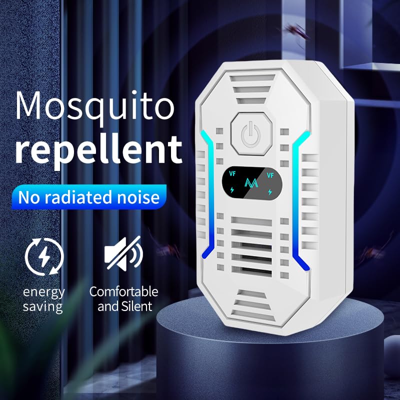 Quick Sense Ultrasonic Pest Repeller Dual-Mode Plug-In Indoor Protector