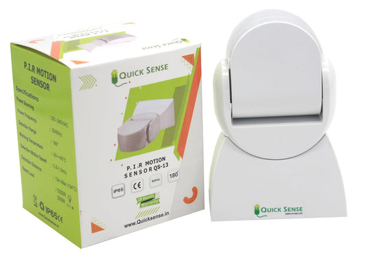 Quick Sense 12m PIR Motion Detector IP65 Wall Ceiling Sensor
