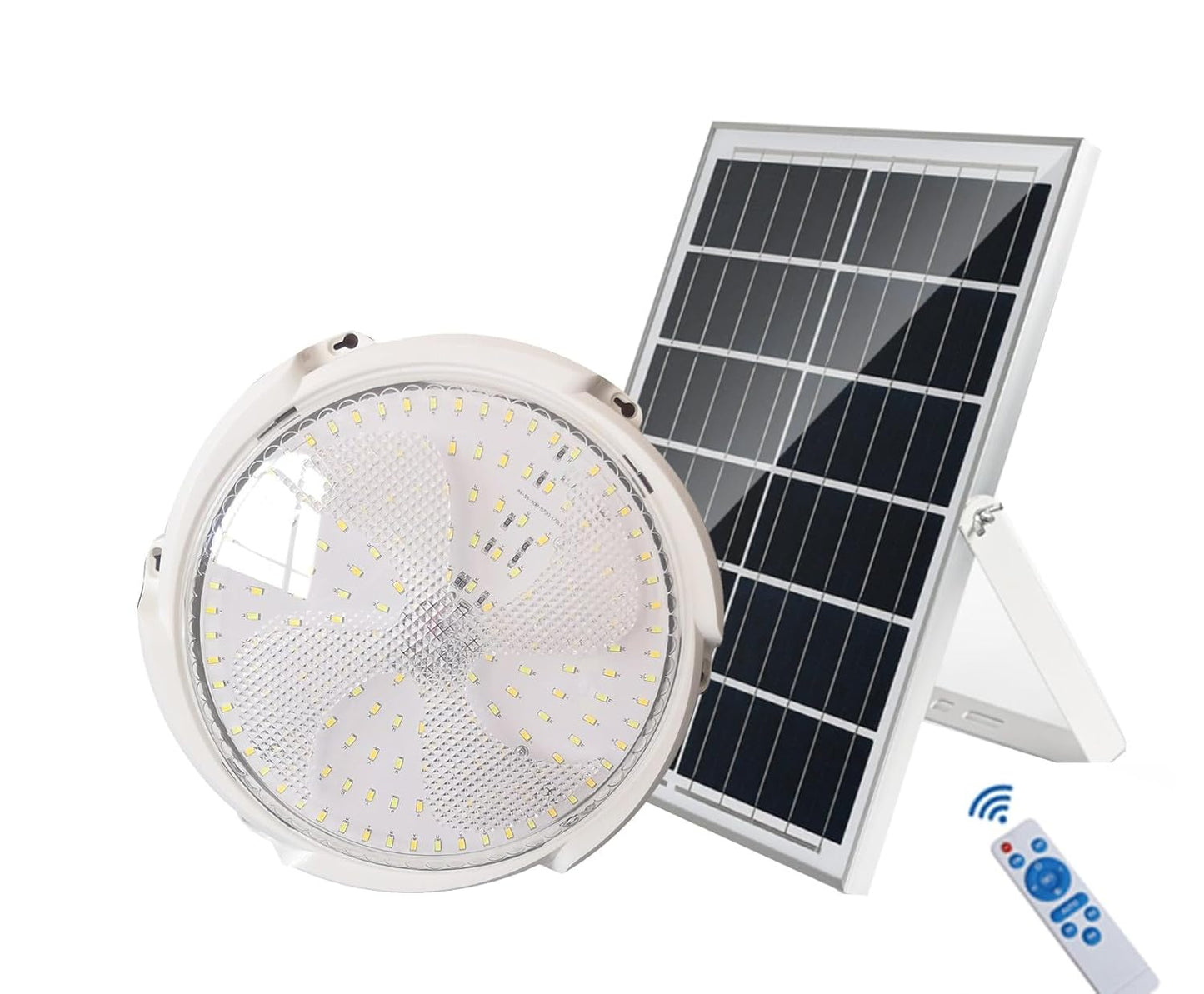 Quick Sense Solar Ceiling Light 60W Remote Control Waterproof LED