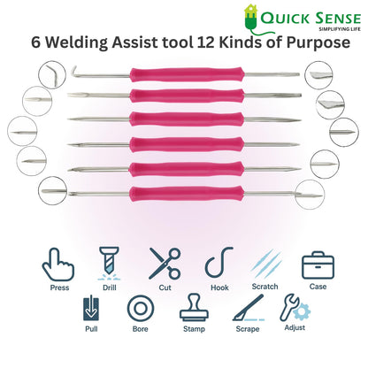 Quick Sense Adjustable 60W Soldering Iron 18-Piece Kit