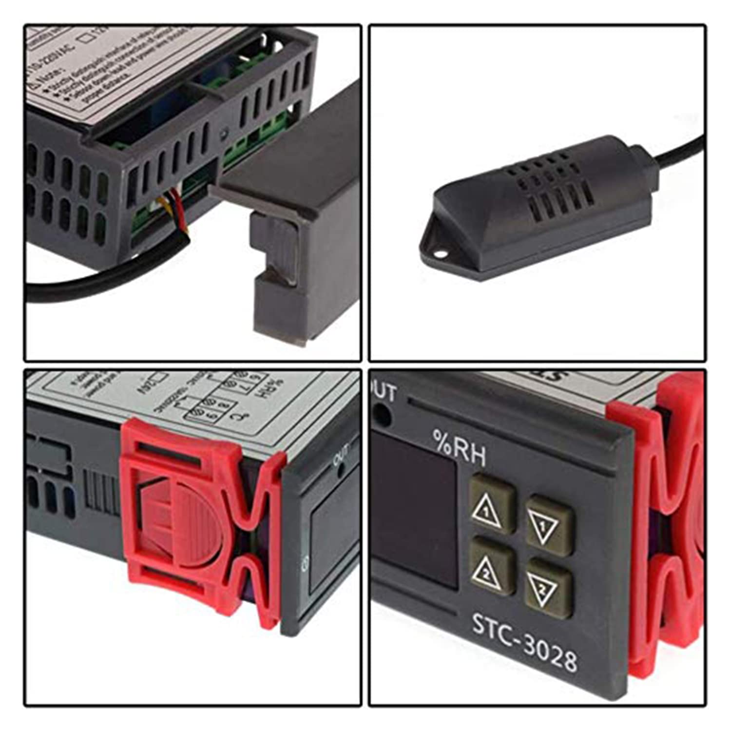 Quick Sense QS-TC-03 220V Digital Humidity Control Controller with Probe