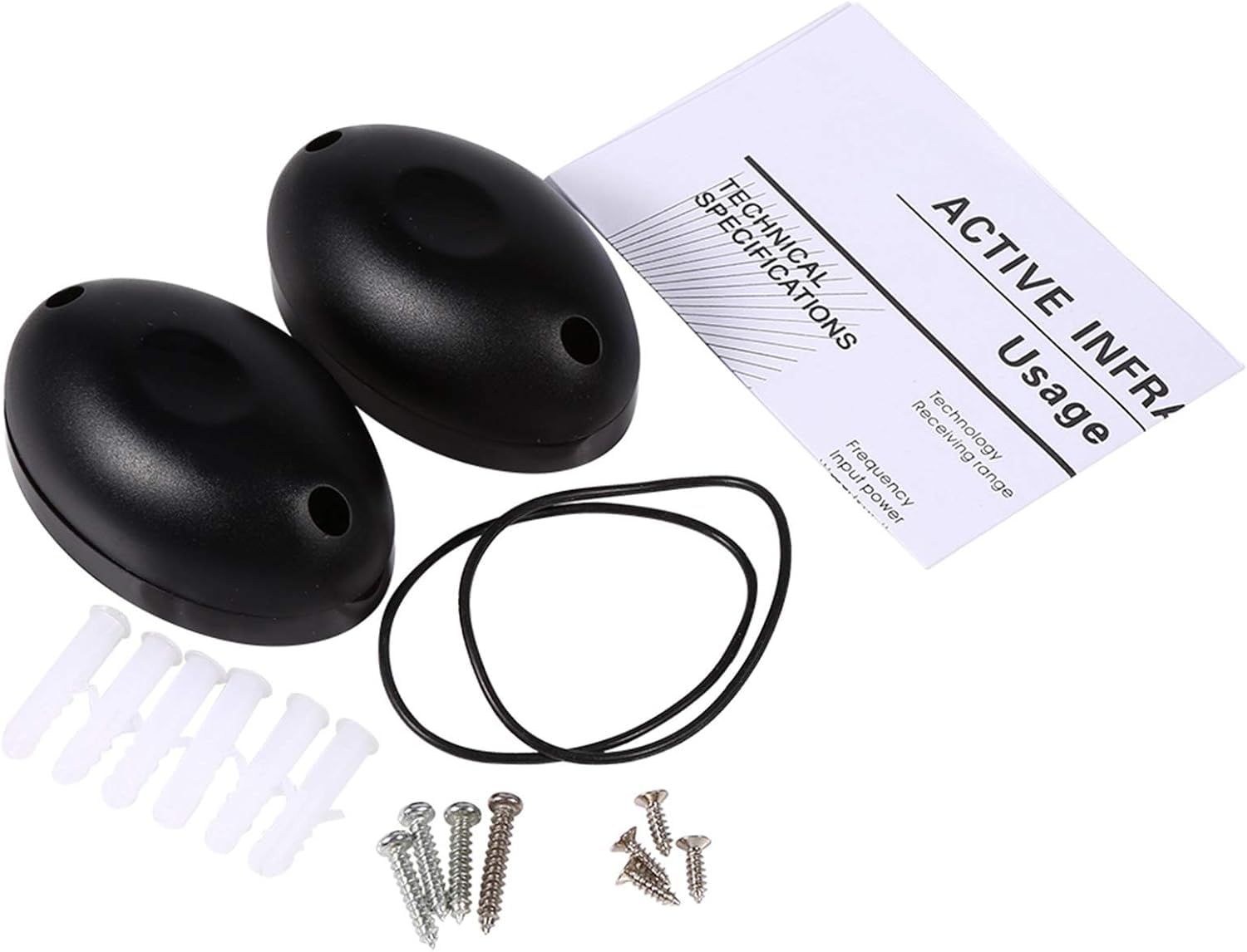 Quick Sense Photoelectric Infrared Beam Detector Single-Beam Door Sensor