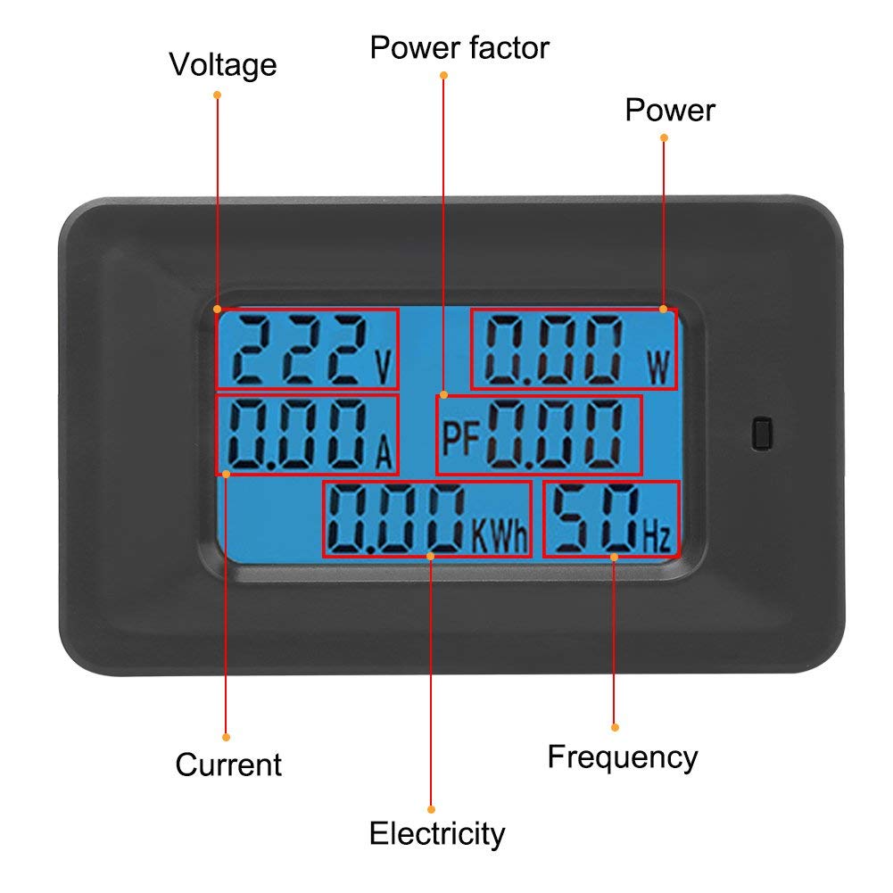 Quick Sense 5kW Digital Energy Meter 20A Power Monitor