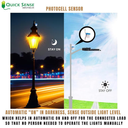 Quick Sense QS-301 220V Day/Night Photocell LDR Sensor Switch 6A