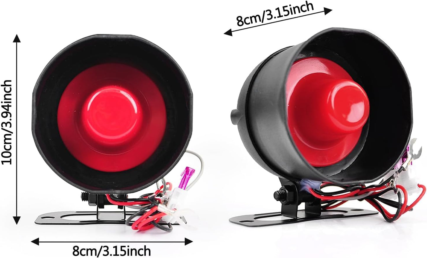 Quick Sense High-Power Electronic Siren 110dB DC 9-15V Hooter