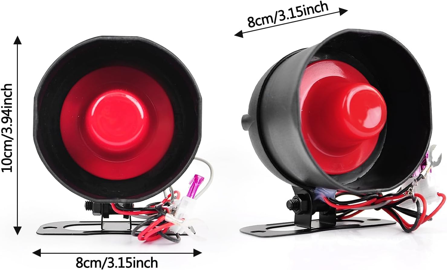 Quick Sense High-Power Electronic Siren 110dB DC 9-15V Hooter