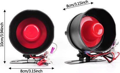 Quick Sense High-Power Electronic Siren 110dB DC 9-15V Hooter