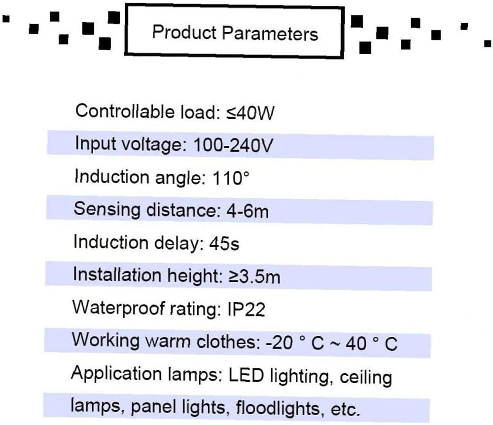 Quick sense(QS-05): Small Adjustable PIR Motion Sensor Day Night Indoor Light Switch - White