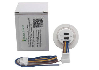 Quick Sense QS-05B Mini PIR Motion Sensor 120° 3–5m Range
