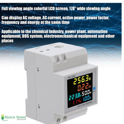 Quick Sense WiFi Single-Phase 6-in-1 Energy Meter 100A