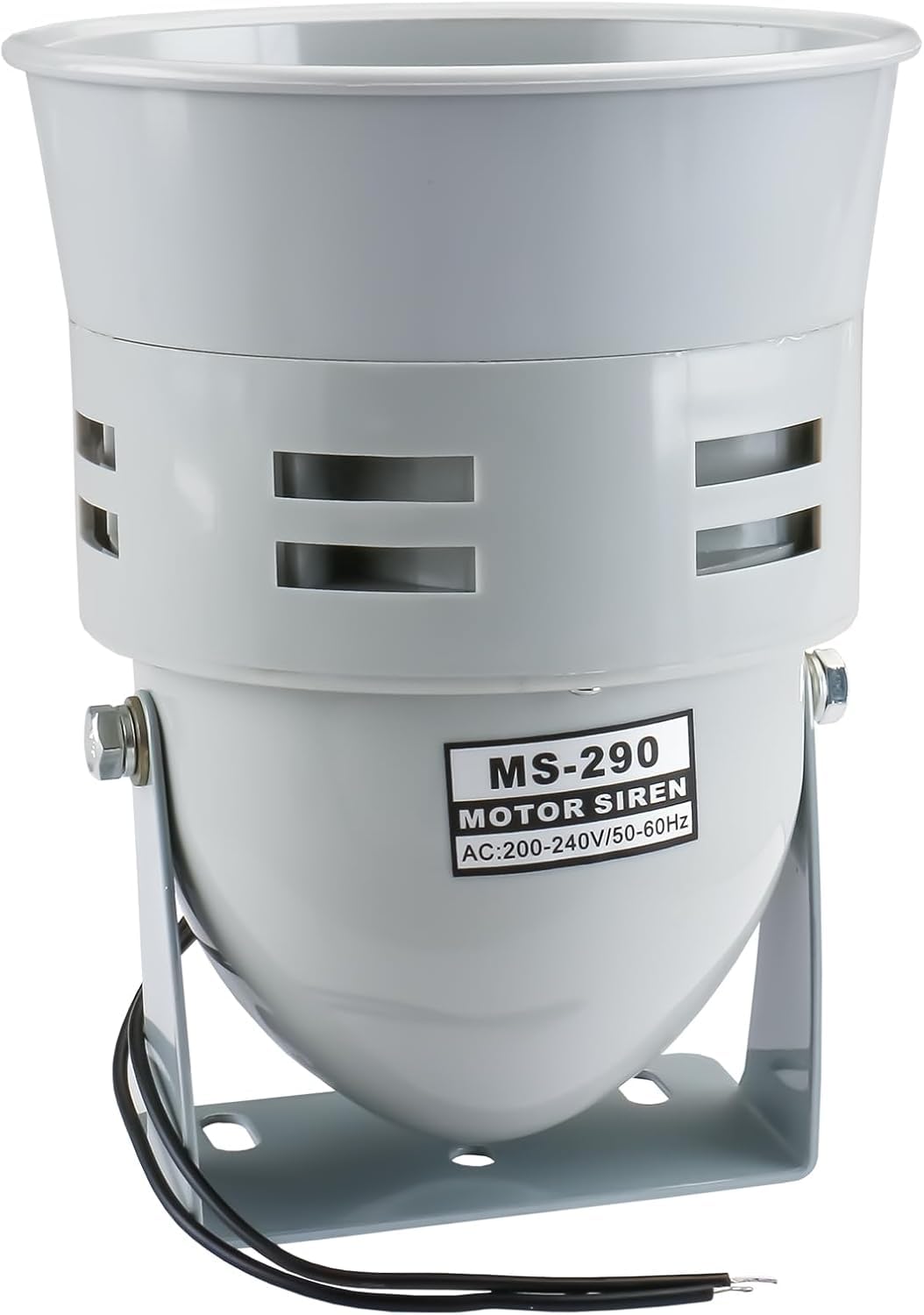 Quick Sense MS-290 Industrial Motor Siren 112dB Metal 200m Range