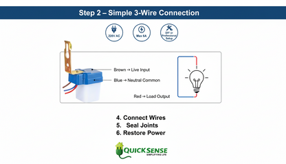 Photocell Sensor QS-301