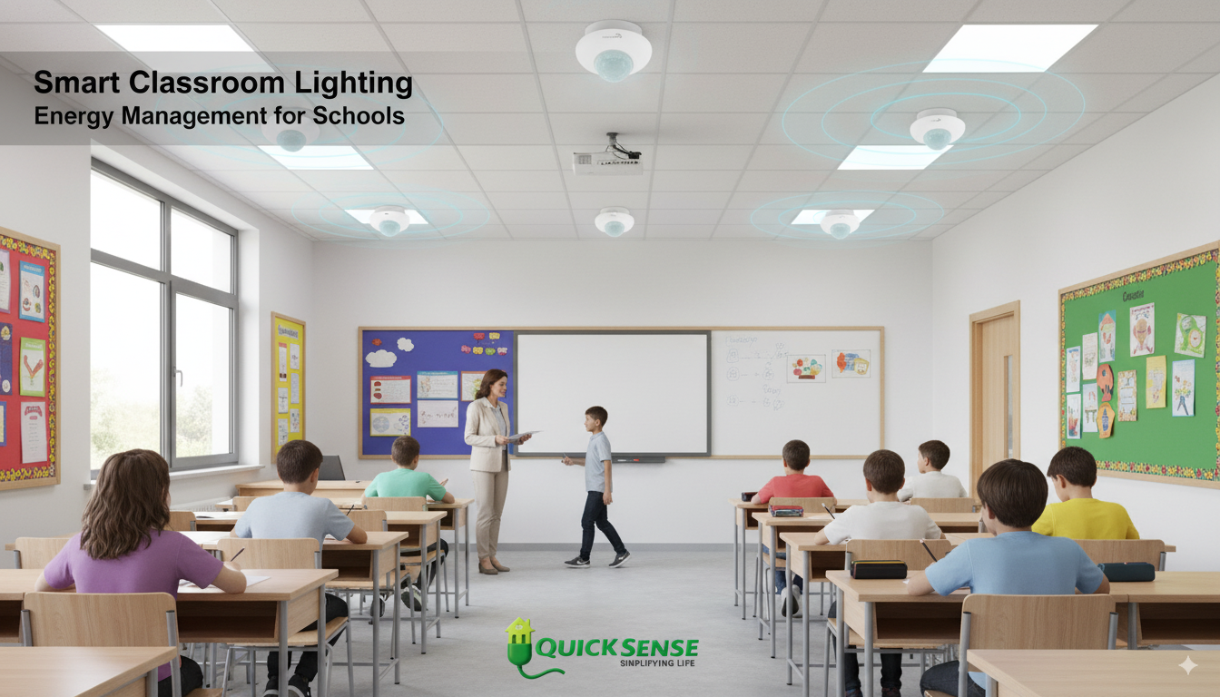 Ceiling Mount PIR Sensor Qs-07 B2B