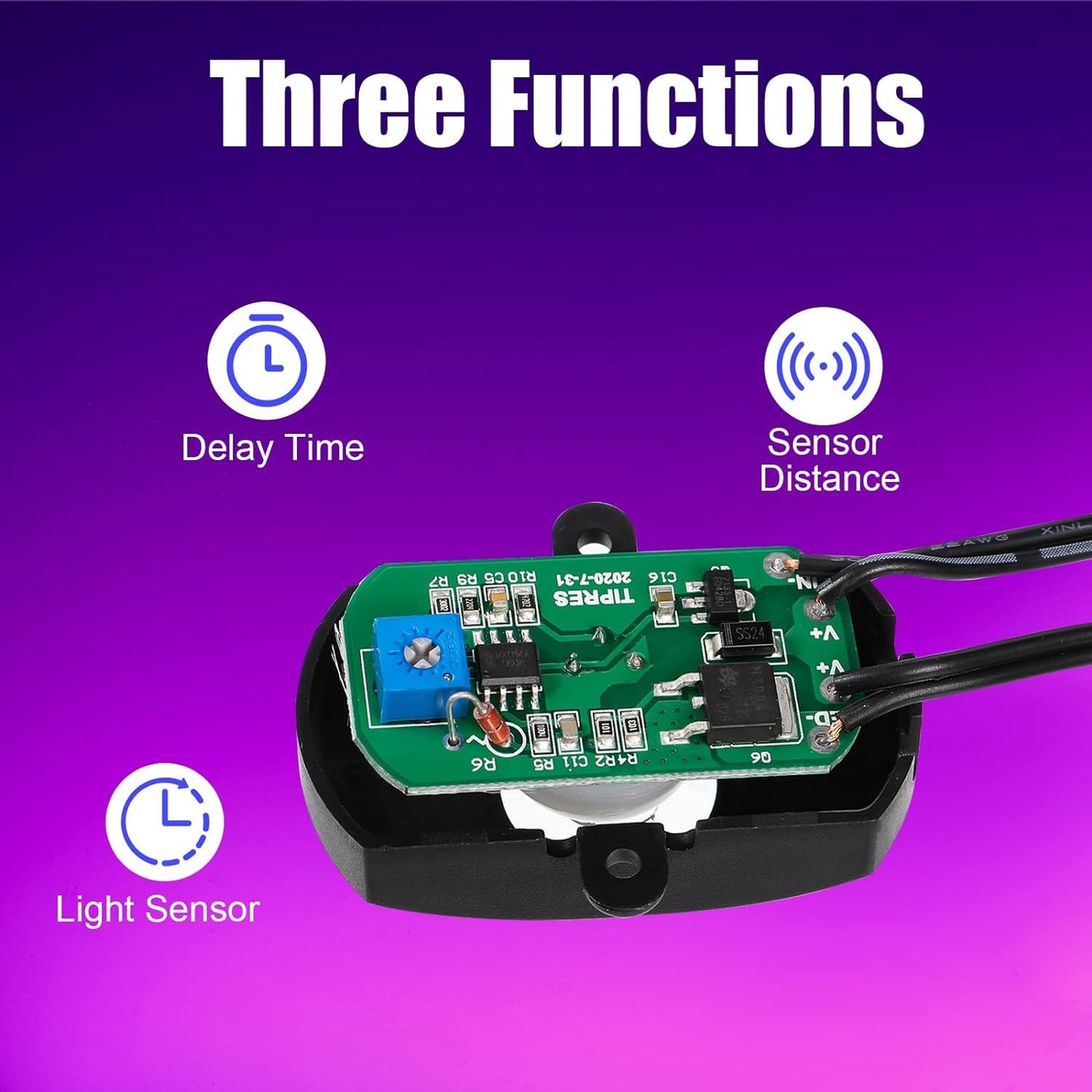 Quick Sense QS-WR07 PIR Motion Sensor Switch for LED Strips
