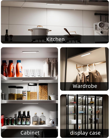 Quick Sense Rechargeable Motion Sensor LED Wardrobe Under-Cabinet Light