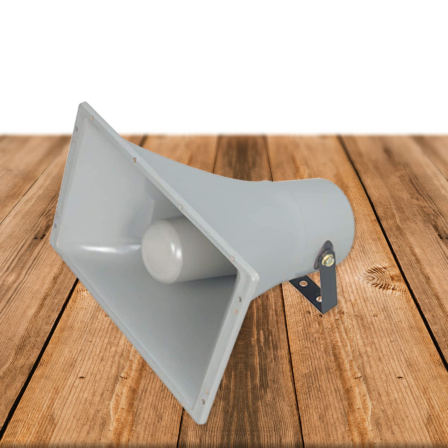 Quick Sense QS-H6 132dB White Hooter Alarm Siren 12V Weatherproof