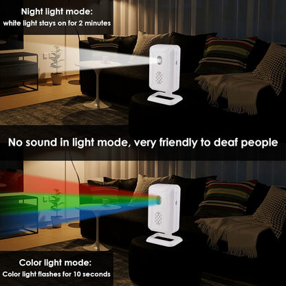 Quick Sense Wireless Motion Sensor Doorbell with 85dB Alert