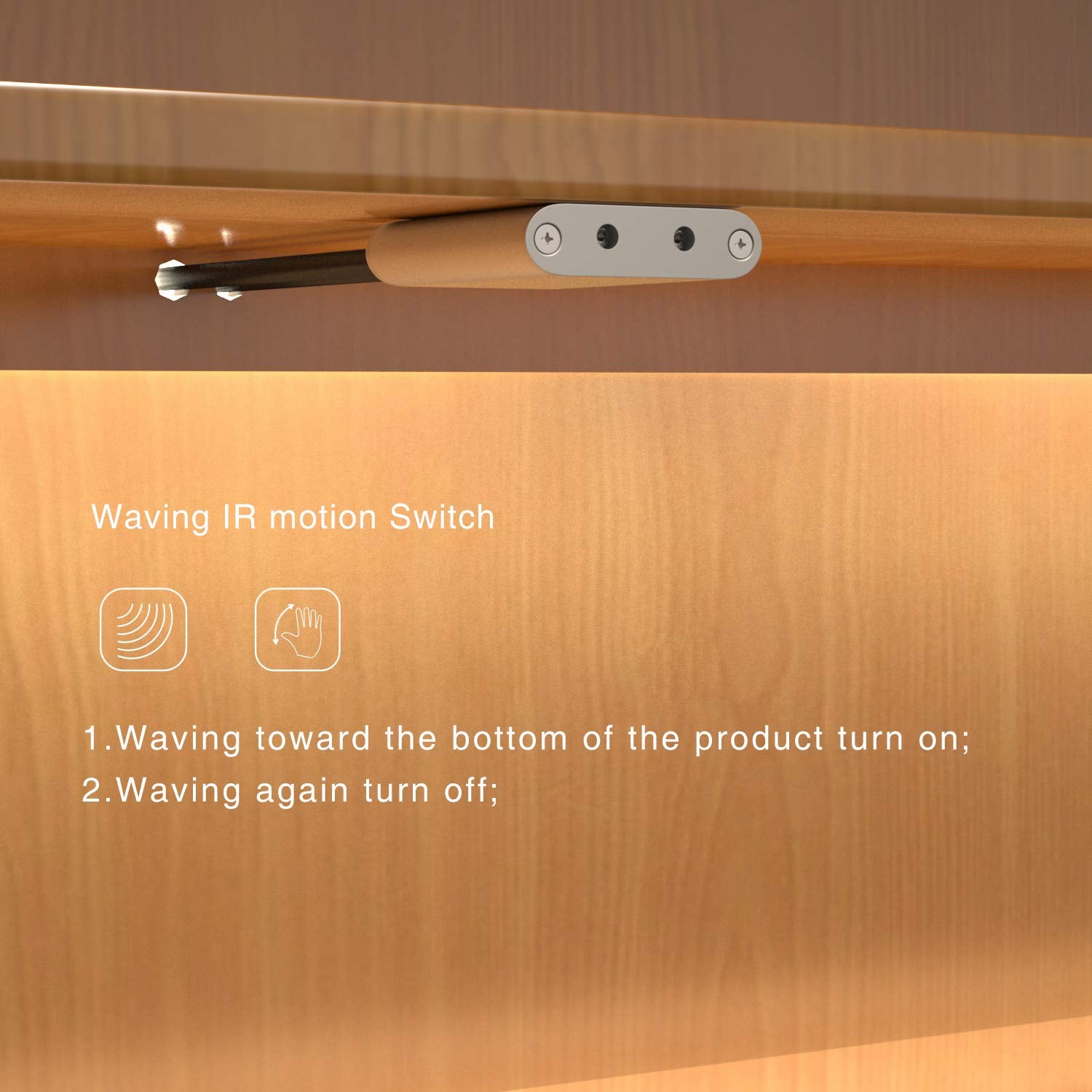 Quick Sense Wave Motion 12V/24V 3A IR Cabinet Sensor