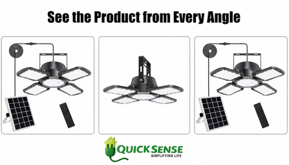 Solar Motion Sensor Light QS-SSL01 B2B