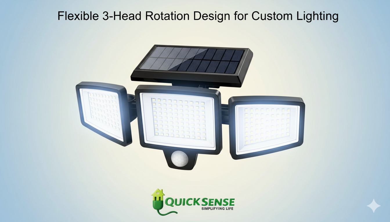 Solar Motion Sensor Light QS-SMS01 B2B