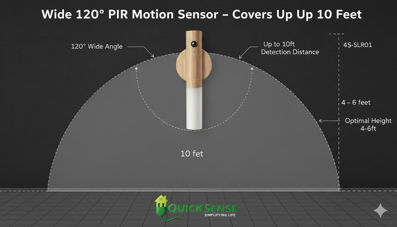 Rechagreable Motion Sensor Light QS-RMSL04 B2B
