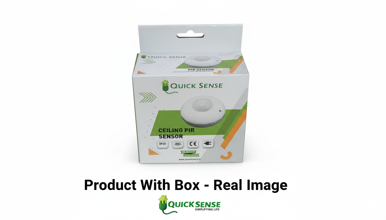 Ceiling Mount PIR Sensor Qs-07 -  Offline marketing