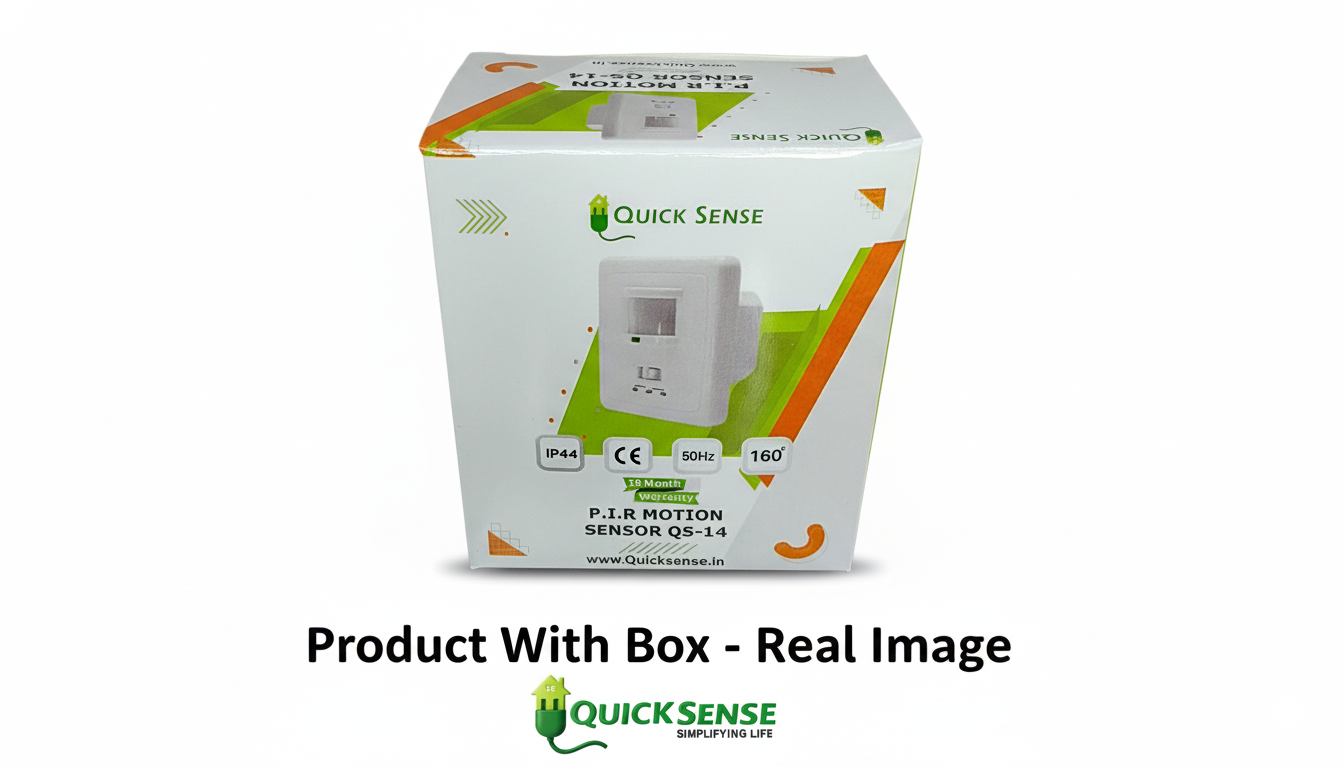 Wall Flush Mount PIR Sensor Qs-14 - offline marketing