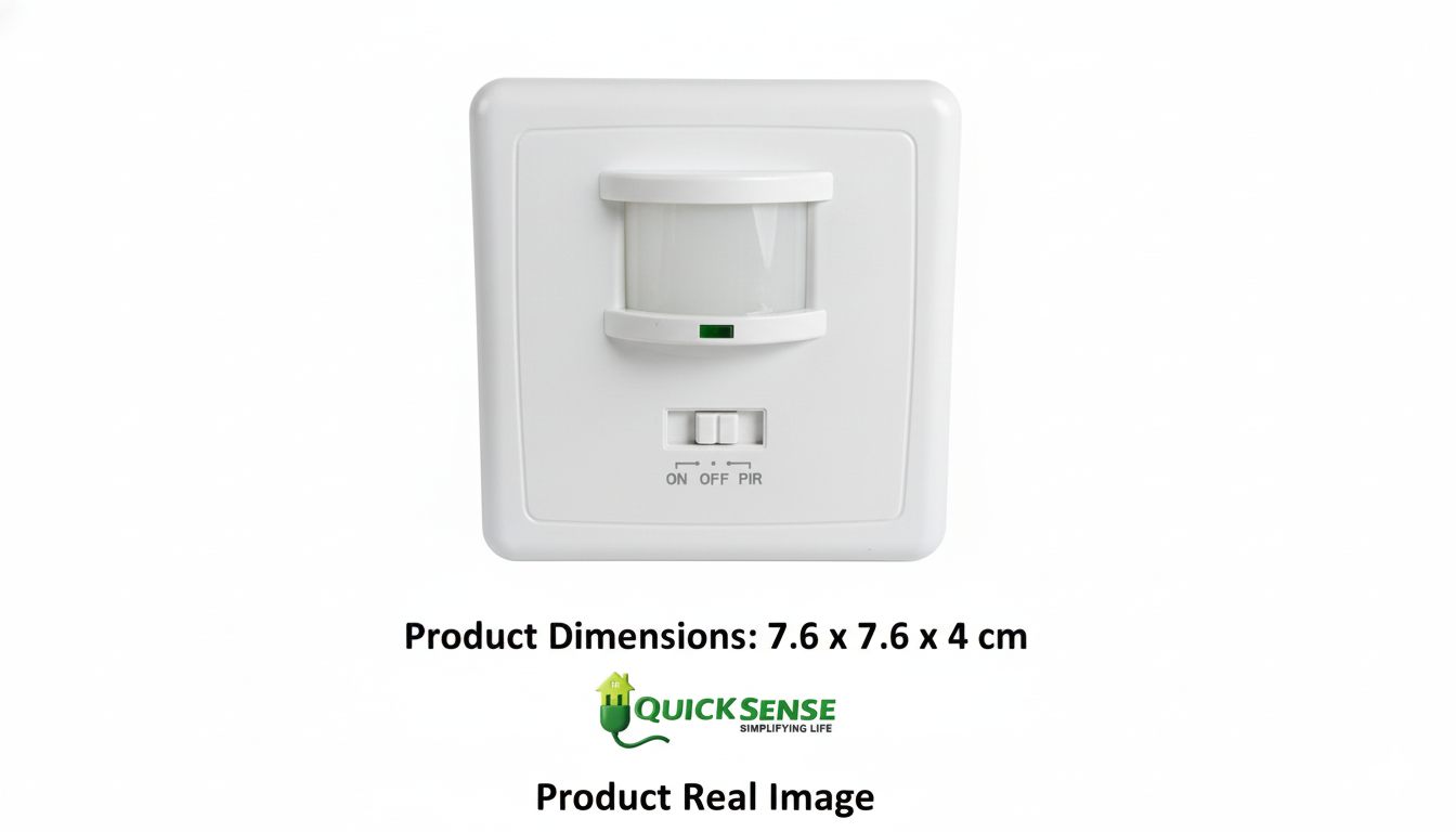 Wall Flush Mount PIR Sensor Qs-14 - offline marketing