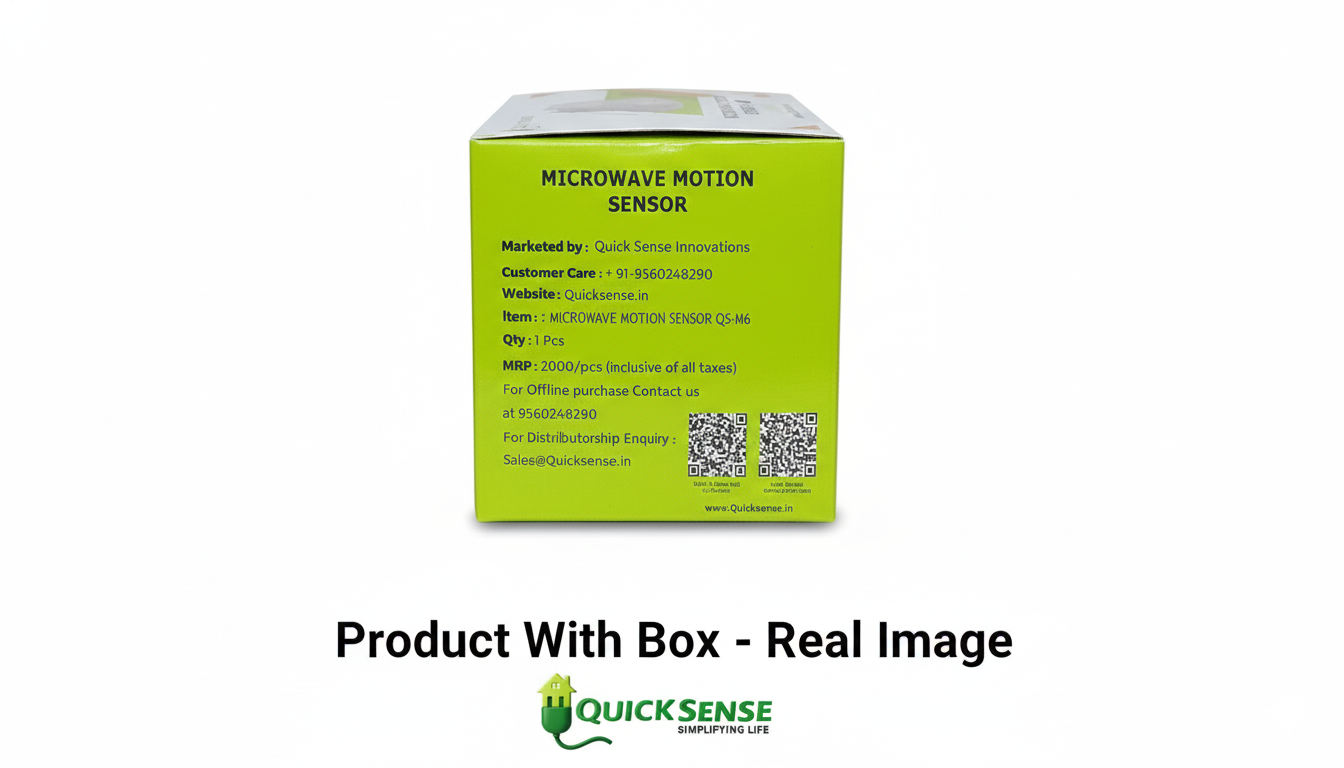 Microwave Sensor Qs-M6 - offline marketing