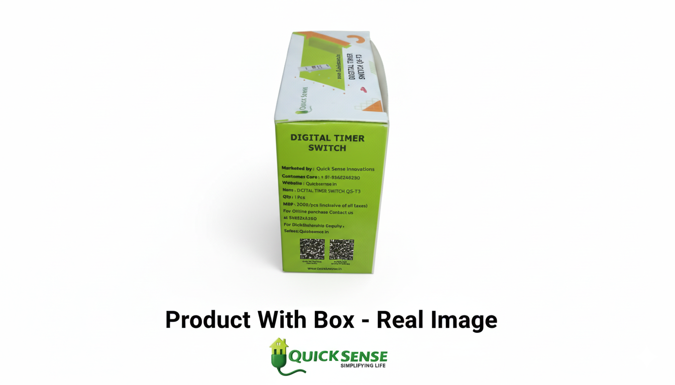 Timer Switch Qs-T3-Brown - offline marketing