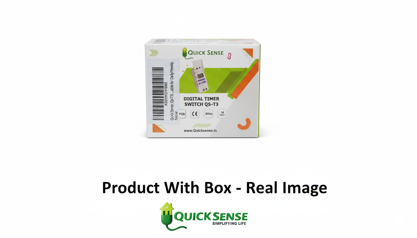 Timer Switch Qs-T3-Brown - offline marketing