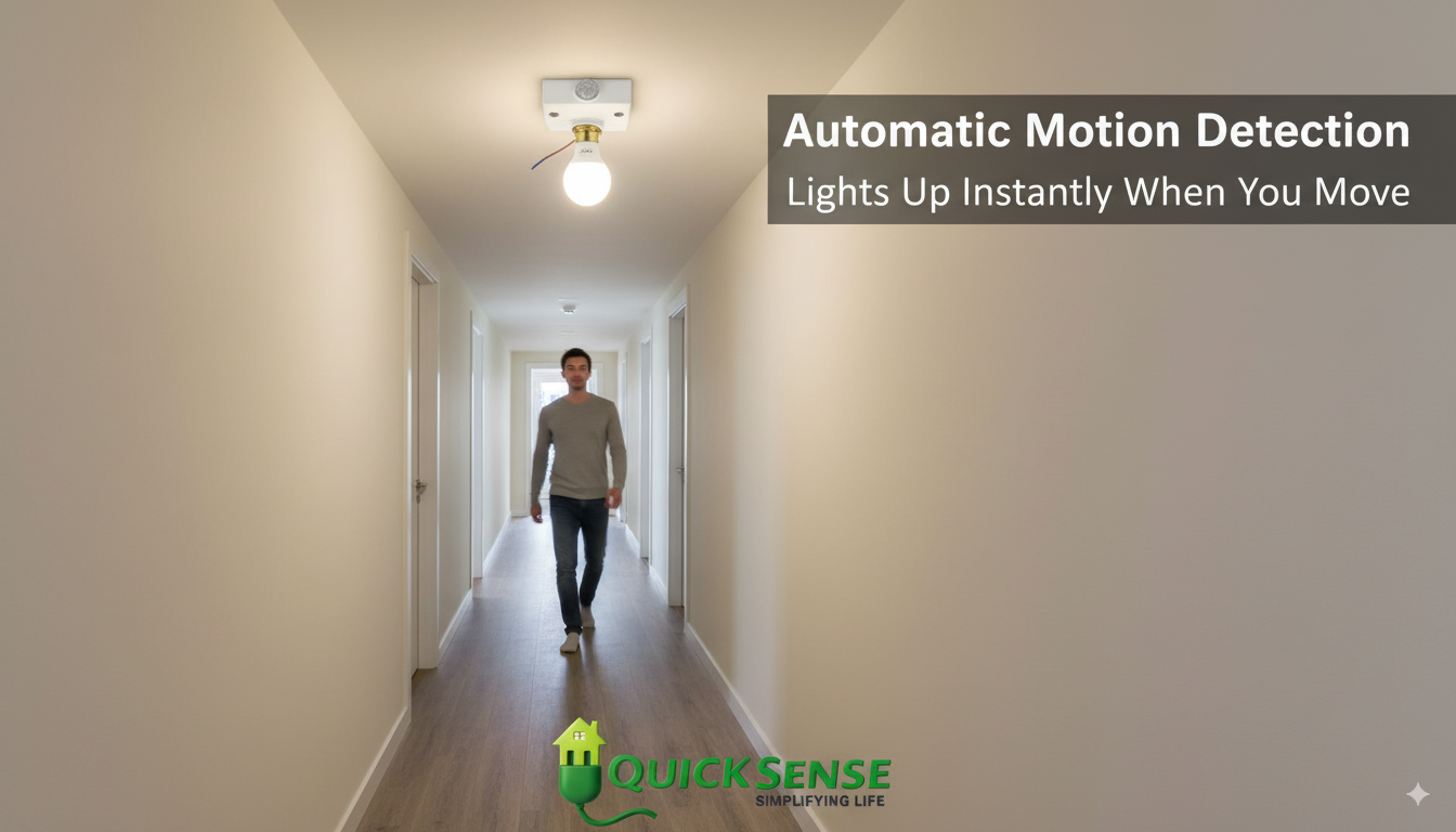 PIR Lamp Holder Qs-LH01 - offline marketing