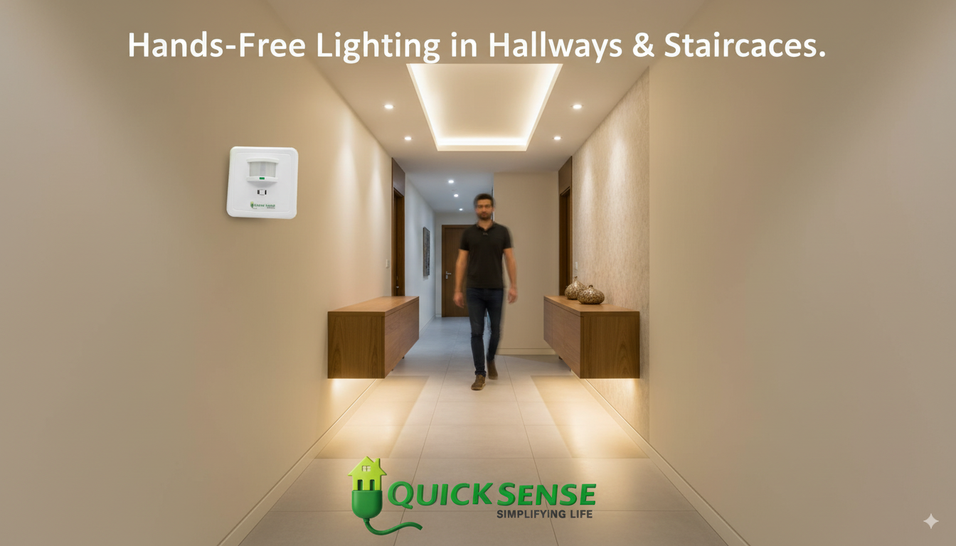 Wall Flush Mount PIR Sensor Qs-14