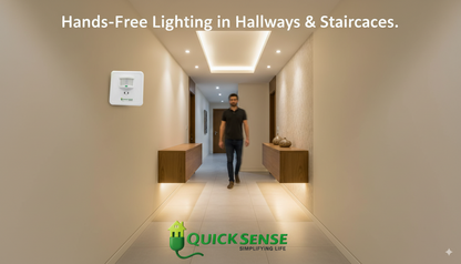 Wall Flush Mount PIR Sensor Qs-14