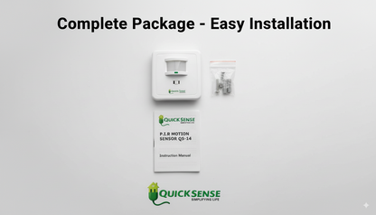 Wall Flush Mount PIR Sensor Qs-14