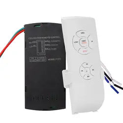 Quick Sense (QS-RF02):Smart Universal Wireless Ceiling Fan Light Controller Kit Remote Adjust Speed Light Remote Control Switch