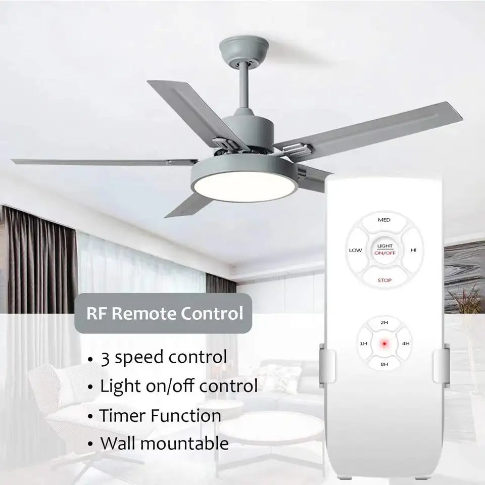 Quick Sense (QS-RF02):Smart Universal Wireless Ceiling Fan Light Controller Kit Remote Adjust Speed Light Remote Control Switch