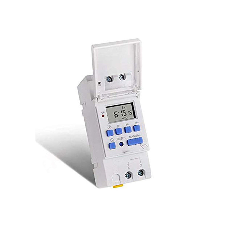 Quick Sense (Qs-T3): Din Type Digital Timer Controller-Programmable for Daily/Weekly- Pulse Setting-Count Down - Quick Sense Innovations