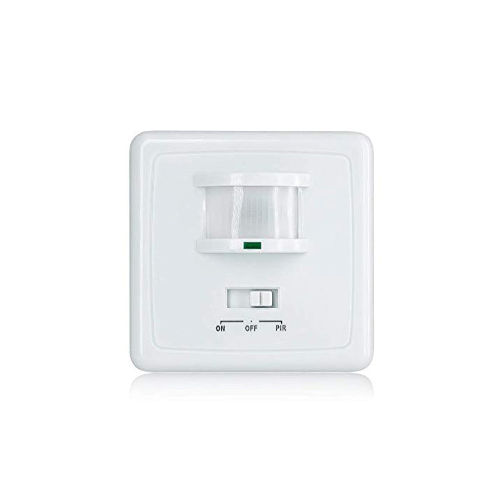 Quick Sense(QS-14): PIR Wall Mounted Hidden Infrared Motion Sensor Switch with on/off Button, Standard Size - Quick Sense Innovations