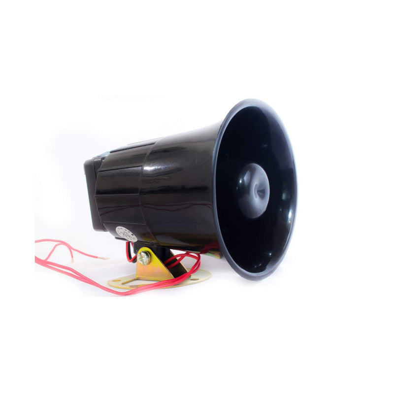 Quick Sense (Qs-H1) Plastic 220v -118 DB Hooter Security Alarm for Securities, Loud Sound -300-400 m - Quick Sense Innovations