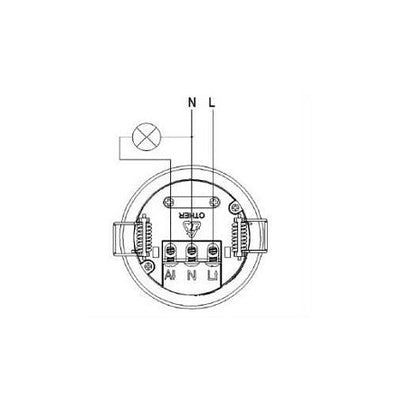 Quick sense(QS-10): Pir Motion Sensor with Light Sensor, Energy Saving Detector Switch (Fall/Recessed Ceiling Mounted) (Set of 1) - Quick Sense Innovations