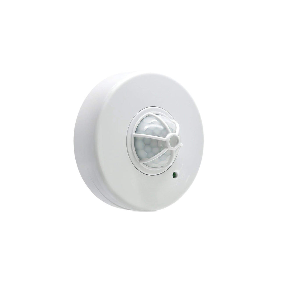 Quick Sense(Qs-12): 3-12 m 360 Degree Ceiling Occupancy Sensor Motion Sensor Light Switch High Sensitive PIR Motion Sensor Switch (White, 110V-240VAC) - Quick Sense Innovations