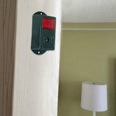 Quick Sense (QS-H3): 220v -118 DB Hooter Security Alarm with flasher for Bank Loud Sound Direct - Quick Sense Innovations