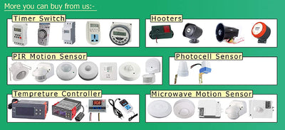 Quick Sense (Qs-H1) Plastic 220v -118 DB Hooter Security Alarm for Securities, Loud Sound -300-400 m - Quick Sense Innovations