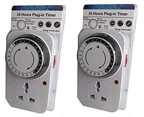 Quick Sense(Qs-T6): 24 Hour Plug-in Mechanical Timer Switch - Quick Sense Innovations