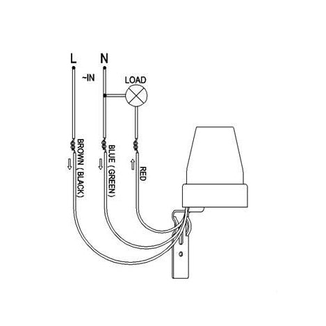 Quick Sense (Qs-302): Day/Nights Auto on and off Plastic Photocell Ldr Switch 220V for Home Automation, White - Quick Sense Innovations