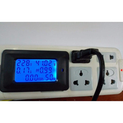Quick Sense 100Amp 6 in 1 Digital Energy Meter Power Meter with Blue Back Light (5 KW Energy Meter) - Quick Sense Innovations