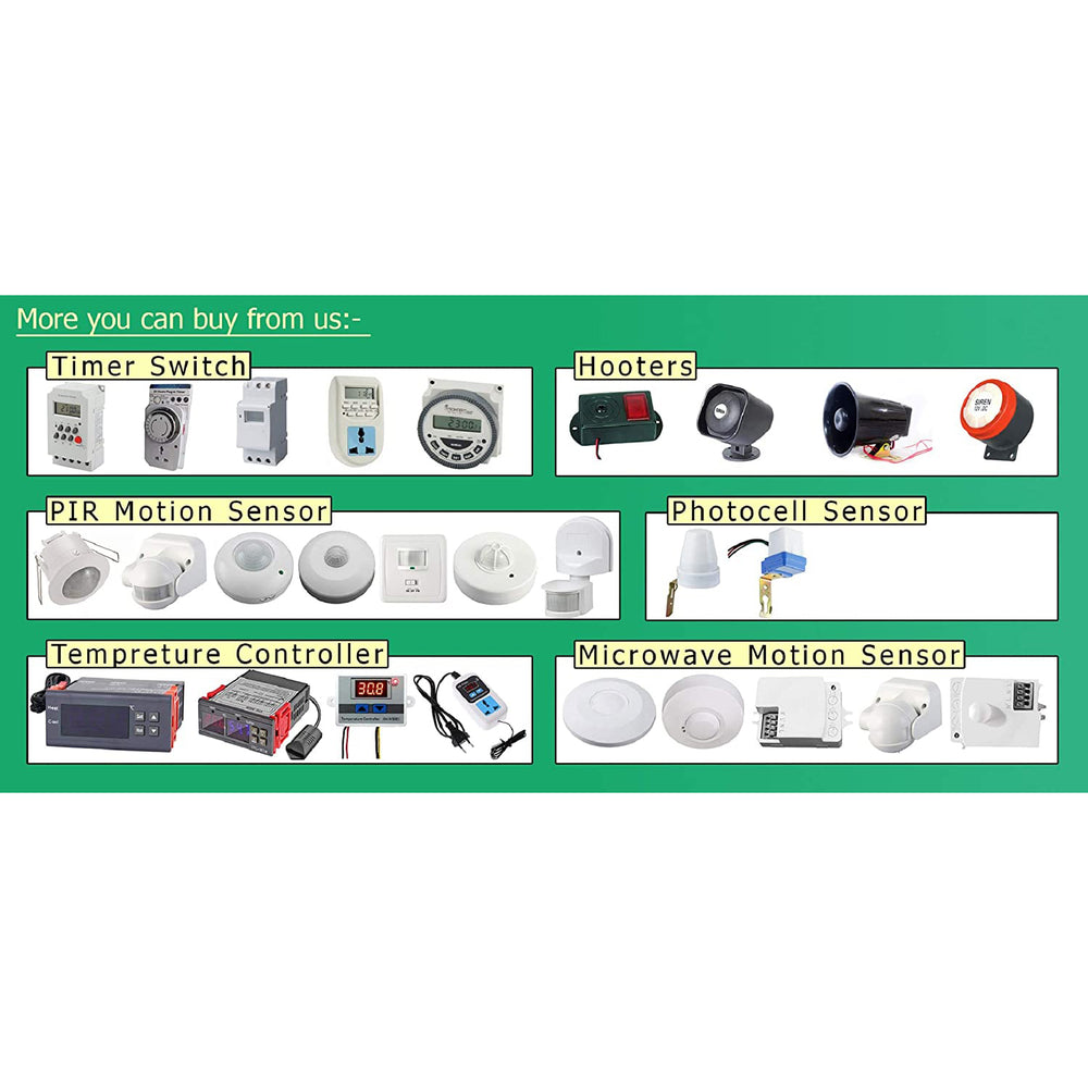 Quick Sense (Qs-H2): 220v -110 DB Hooter Security Loud Sound Alarm for Bank, Standard - Quick Sense Innovations